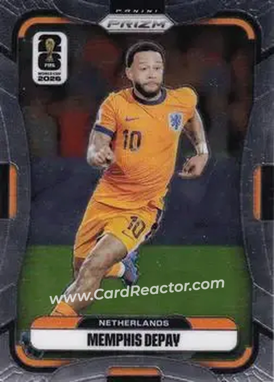 2026 Panini Prizm FIFA World Cup #307 - Memphis Depay - Netherlands - Front