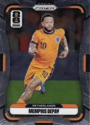 2026 Panini Prizm FIFA World Cup #307 - Memphis Depay - Netherlands
