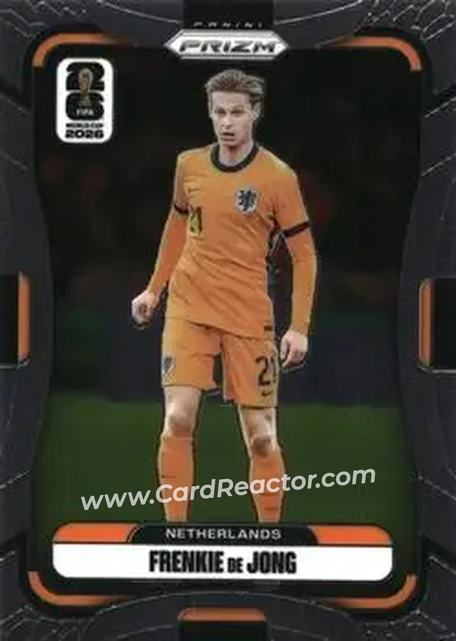 2026 Panini Prizm FIFA World Cup #311 - Frenkie de Jong - Netherlands - Front