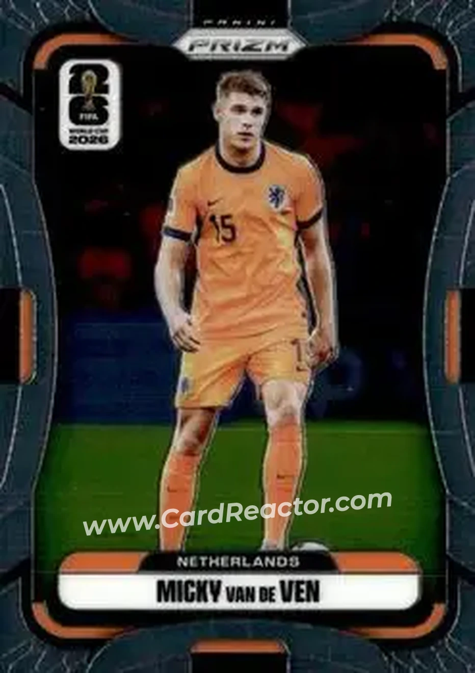 2026 Panini Prizm FIFA World Cup #316 - Micky van de Ven - Netherlands - Front