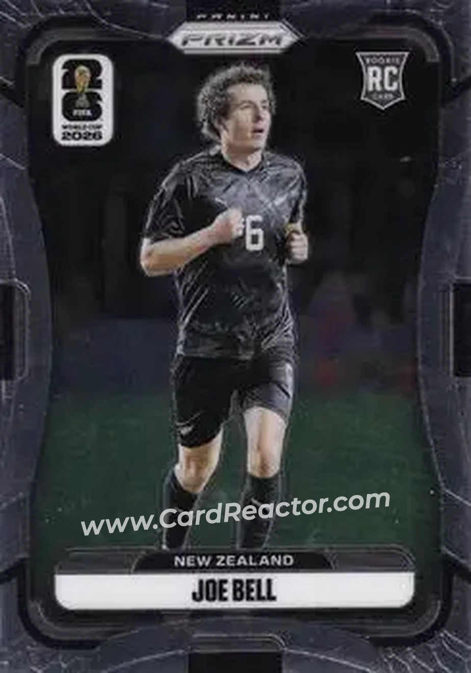 2026 Panini Prizm FIFA World Cup #318 - Joe Bell - New Zealand - Front