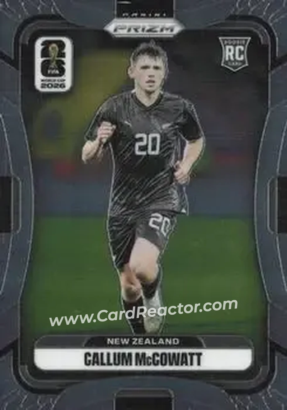 2026 Panini Prizm FIFA World Cup #321 - Callum McCowatt - New Zealand - Front