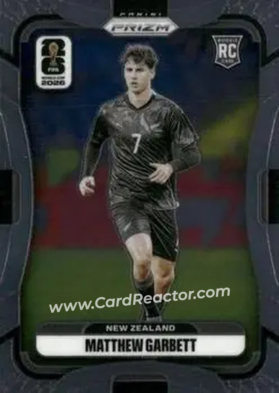 2026 Panini Prizm FIFA World Cup #322 - Matthew Garbett - New Zealand - Front