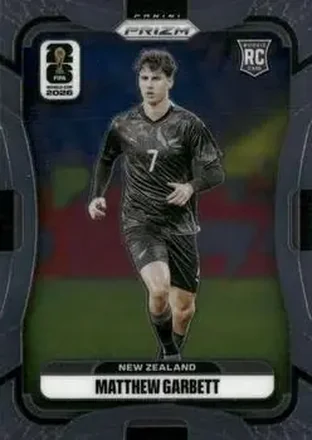 2026 Panini Prizm FIFA World Cup #322 - Matthew Garbett - New Zealand