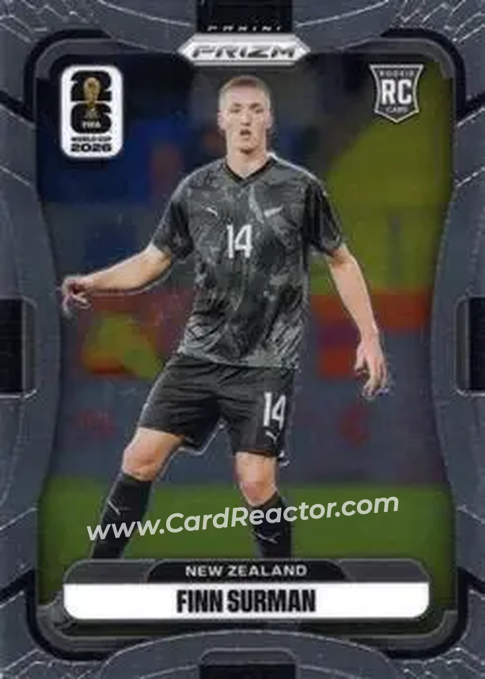 2026 Panini Prizm FIFA World Cup #323 - Finn Surman - New Zealand - Front
