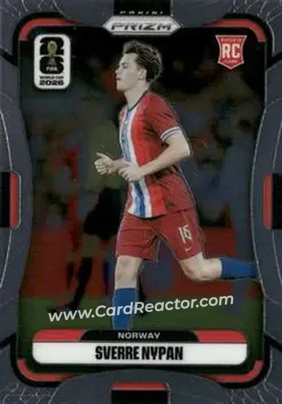 2026 Panini Prizm FIFA World Cup #327 - Sverre Nypan - Norway - Front