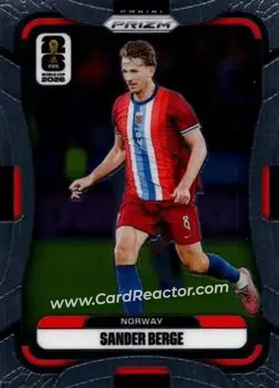 2026 Panini Prizm FIFA World Cup #328 - Sander Berge - Norway - Front