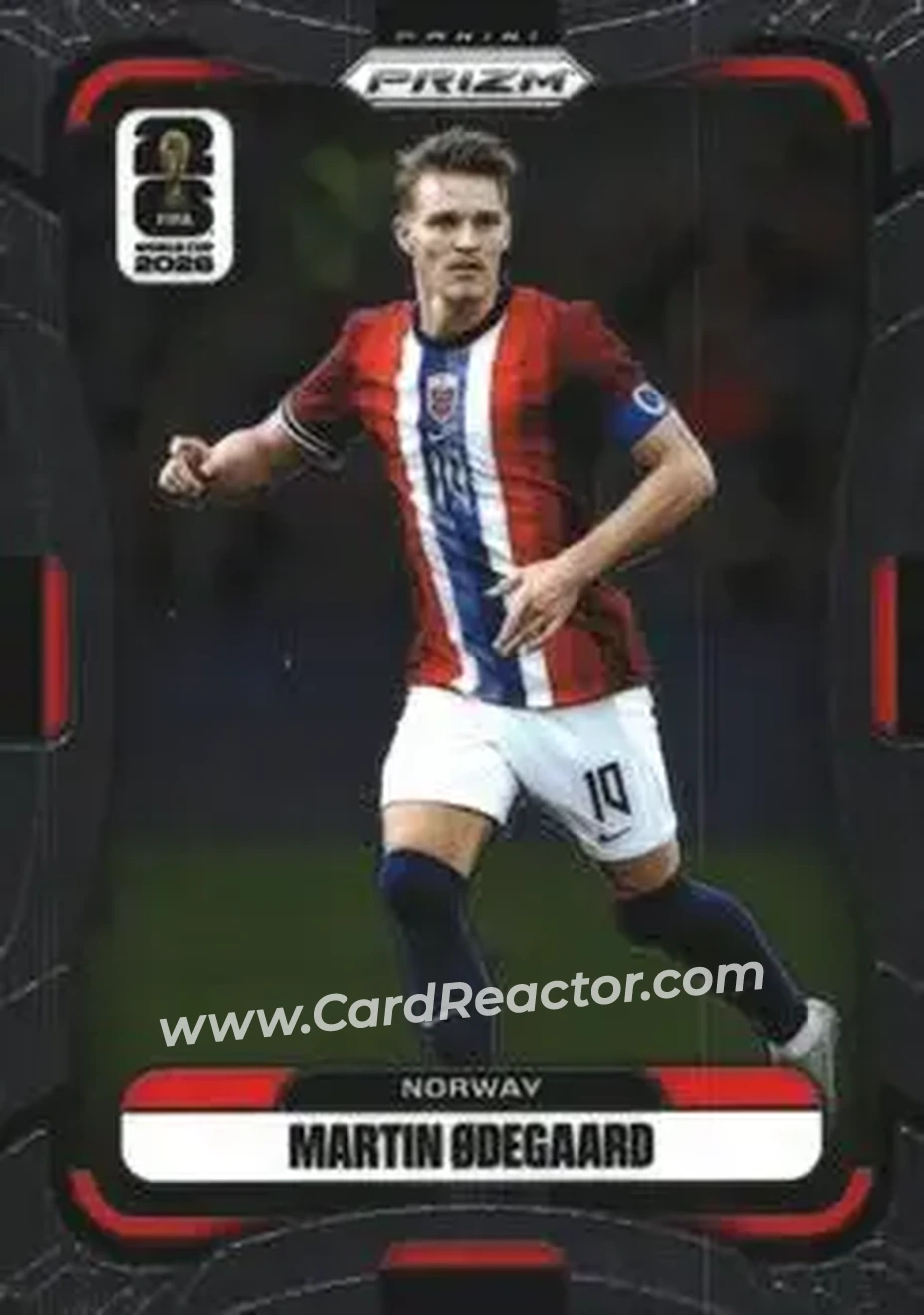 2026 Panini Prizm FIFA World Cup #330 - Martin Odegaard - Norway - Front