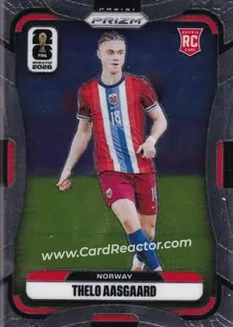 2026 Panini Prizm FIFA World Cup #331 - Thelo Aasgaard - Norway - Front