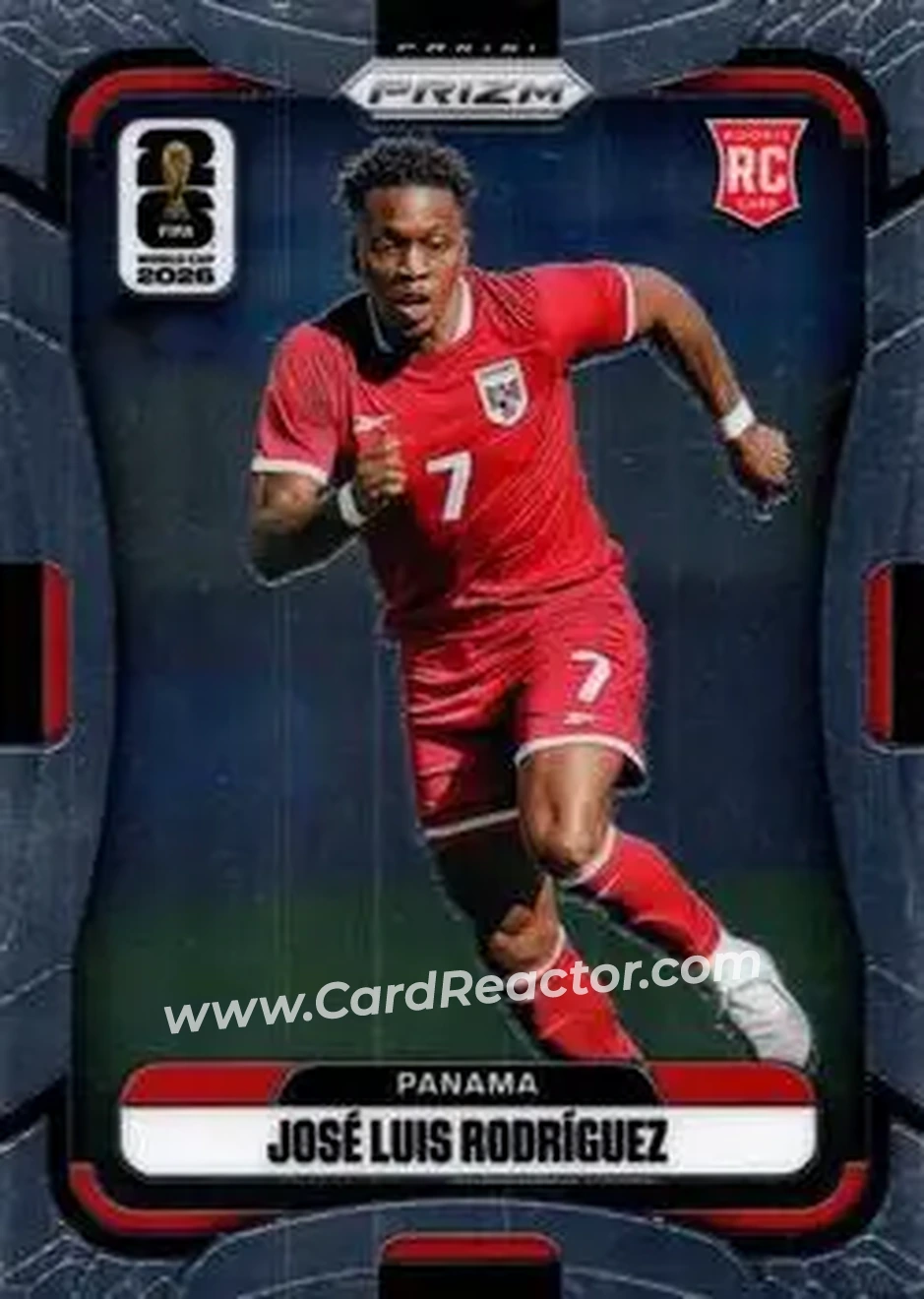 2026 Panini Prizm FIFA World Cup #340 - Jose Luis Rodriguez - Panama - Front