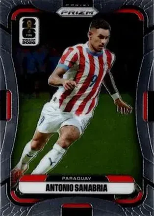 2026 Panini Prizm FIFA World Cup #344 - Antonio Sanabria - Paraguay
