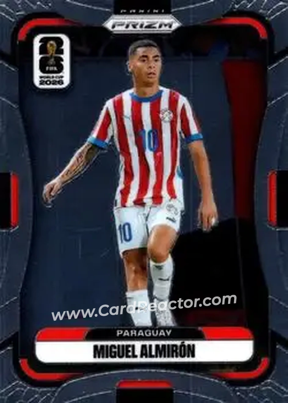 2026 Panini Prizm FIFA World Cup #345 - Miguel Almiron - Paraguay - Front
