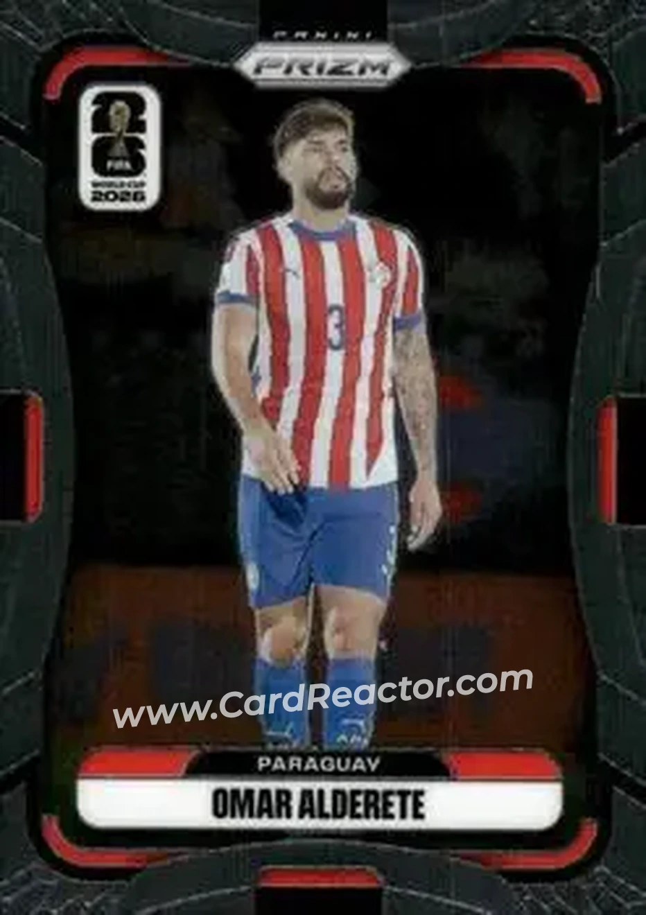 2026 Panini Prizm FIFA World Cup #346 - Omar Alderete - Paraguay - Front