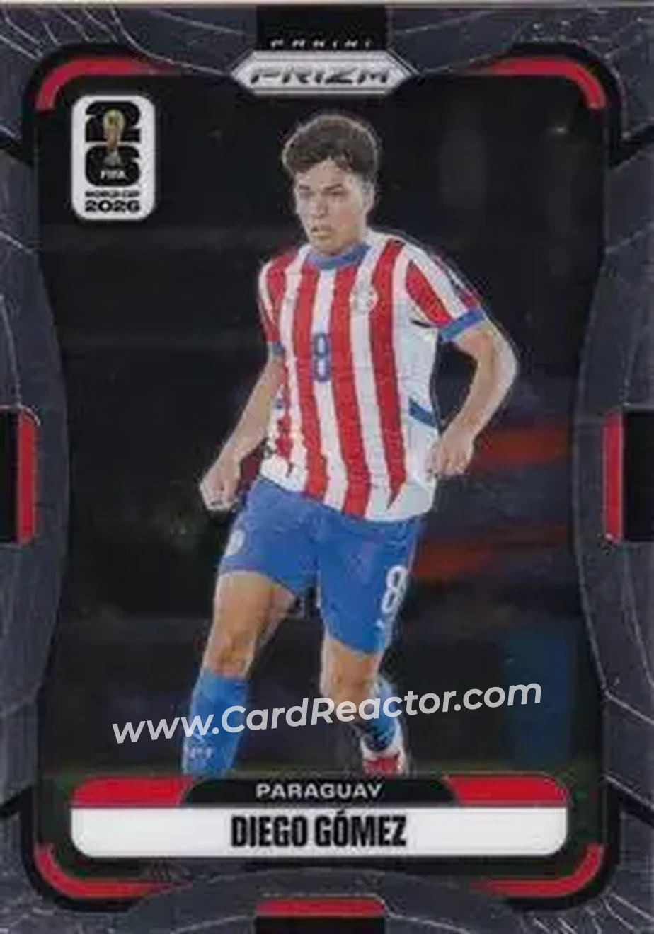 2026 Panini Prizm FIFA World Cup #348 - Diego Gomez - Paraguay - Front