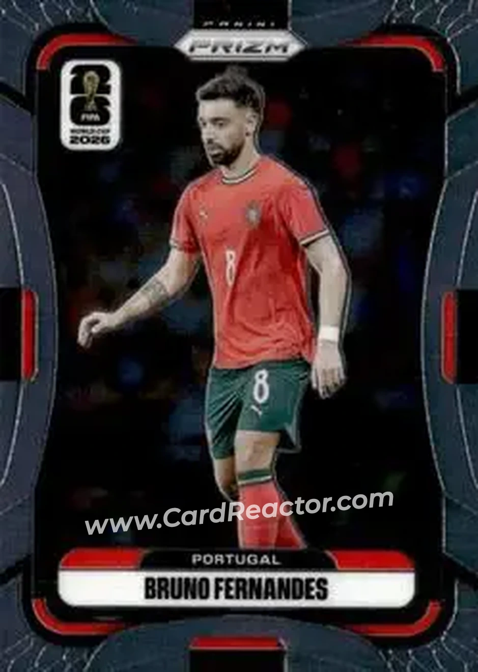 2026 Panini Prizm FIFA World Cup #353 - Bruno Fernandes - Portugal - Front