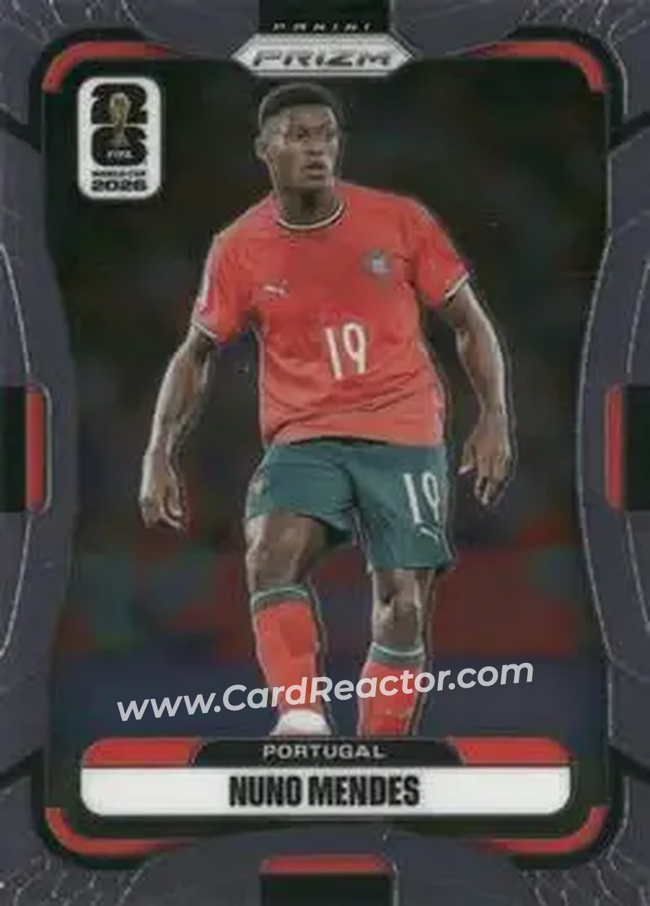 2026 Panini Prizm FIFA World Cup #354 - Nuno Mendes - Portugal - Front