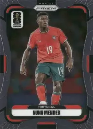 2026 Panini Prizm FIFA World Cup #354 - Nuno Mendes - Portugal