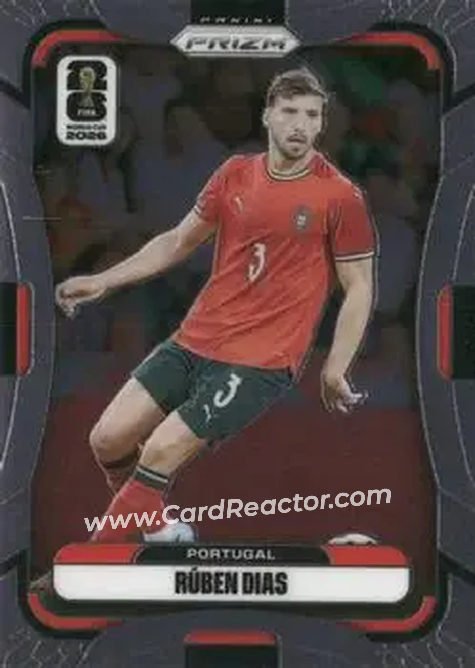 2026 Panini Prizm FIFA World Cup #360 - Ruben Dias - Portugal - Front