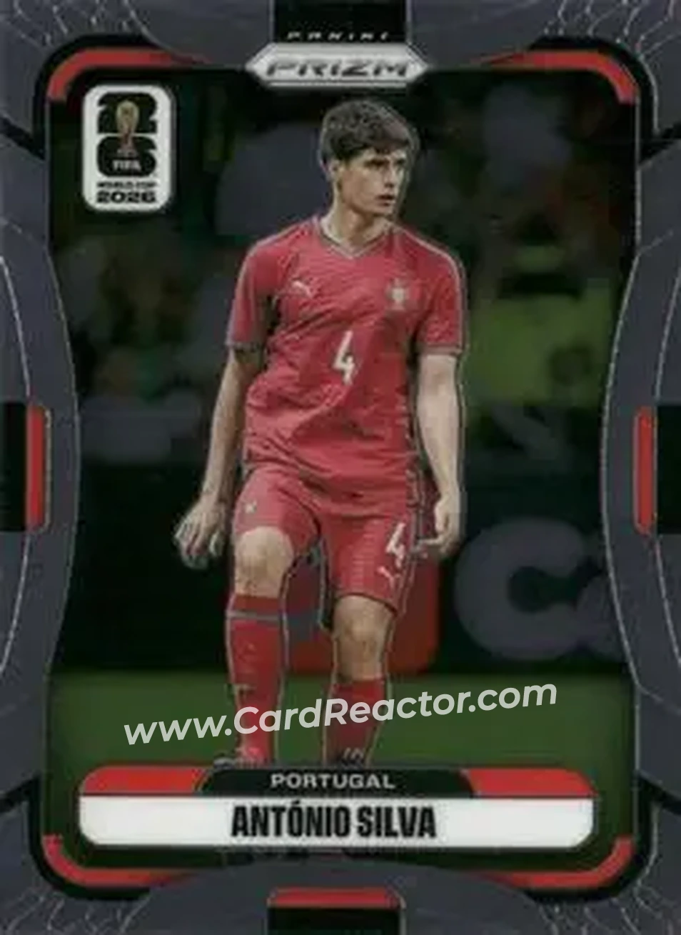 2026 Panini Prizm FIFA World Cup #368 - Antonio Silva - Portugal - Front