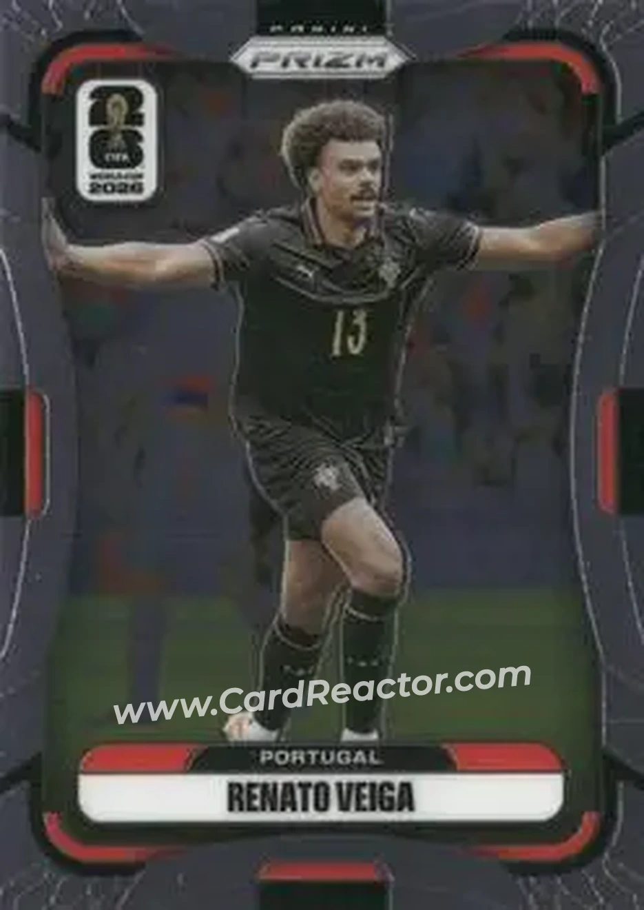 2026 Panini Prizm FIFA World Cup #369 - Renato Veiga - Portugal - Front