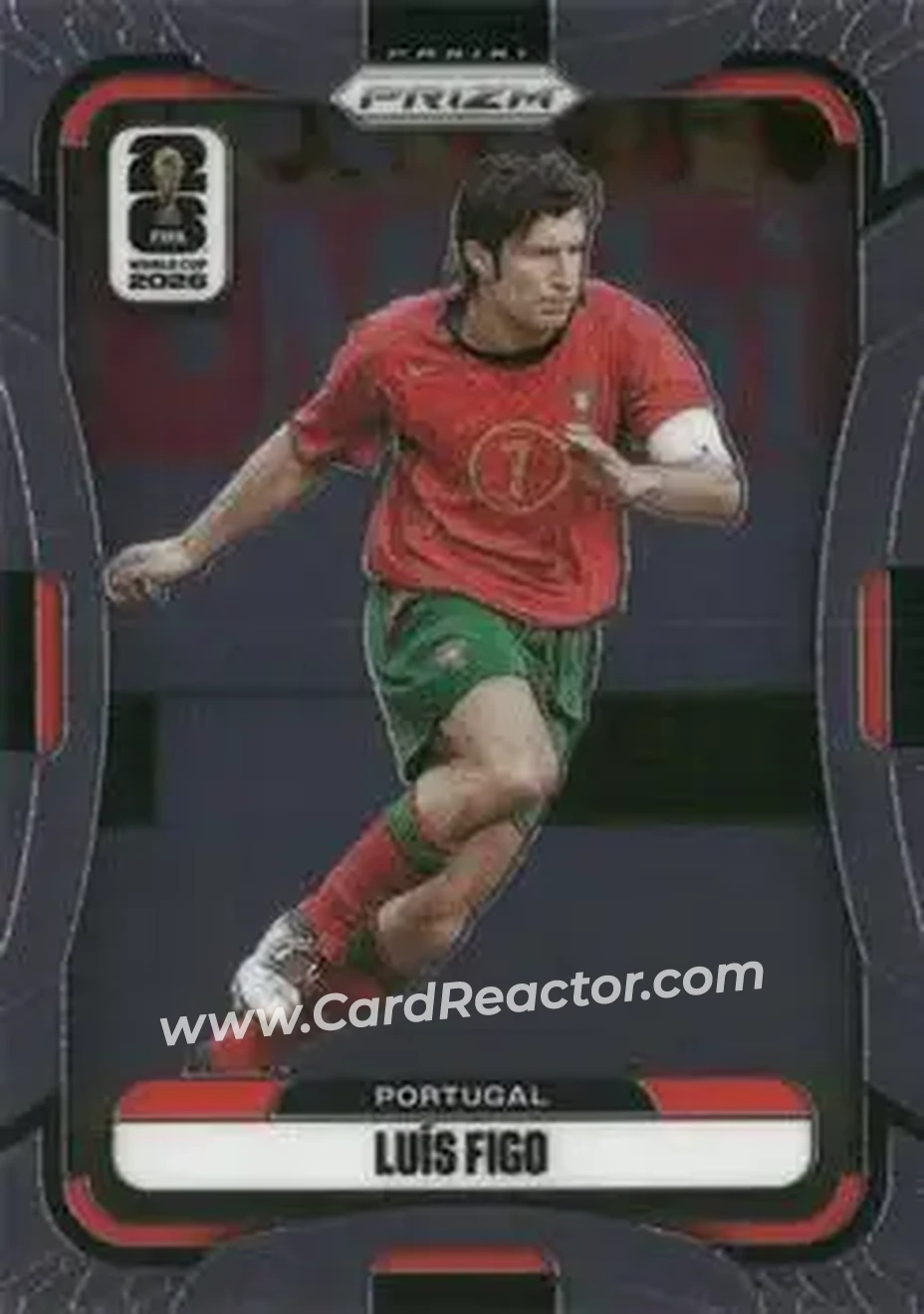 2026 Panini Prizm FIFA World Cup #372 - Luis Figo - Portugal - Front