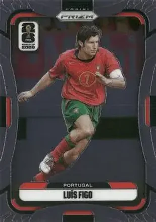 2026 Panini Prizm FIFA World Cup #372 - Luis Figo - Portugal