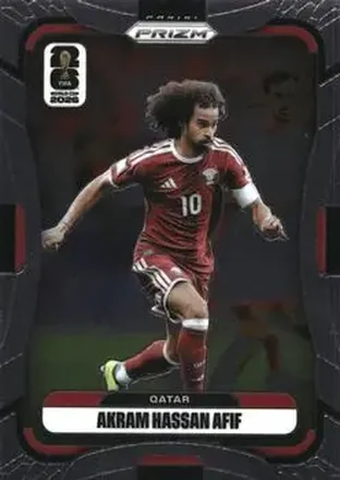 2026 Panini Prizm FIFA World Cup #373 - Akram Hassan Afif - Qatar