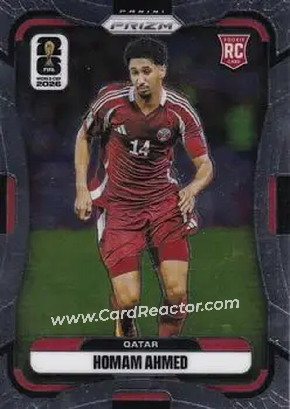 2026 Panini Prizm FIFA World Cup #377 - Homam Ahmed - Qatar - Front