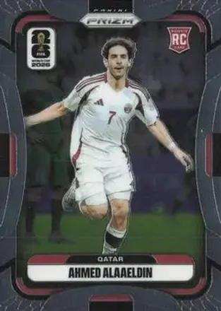2026 Panini Prizm FIFA World Cup #379 - Ahmed Alaaeldin - Qatar