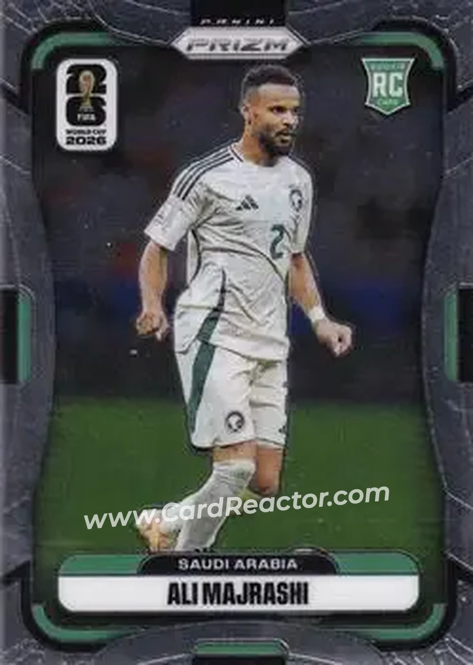2026 Panini Prizm FIFA World Cup #383 - Ali Majrashi - Saudi Arabia - Front