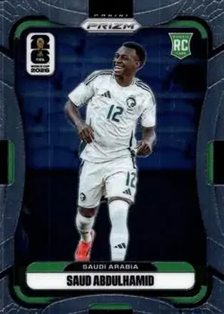 2026 Panini Prizm FIFA World Cup #384 - Saud Abdulhamid - Saudi Arabia