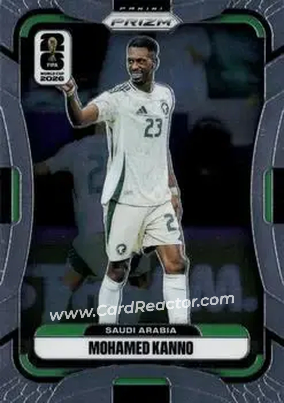 2026 Panini Prizm FIFA World Cup #385 - Mohamed Kanno - Saudi Arabia - Front