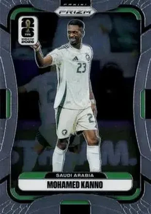 2026 Panini Prizm FIFA World Cup #385 - Mohamed Kanno - Saudi Arabia