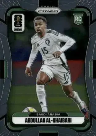 2026 Panini Prizm FIFA World Cup #386 - Abdullah Al-Khaibari - Saudi Arabia