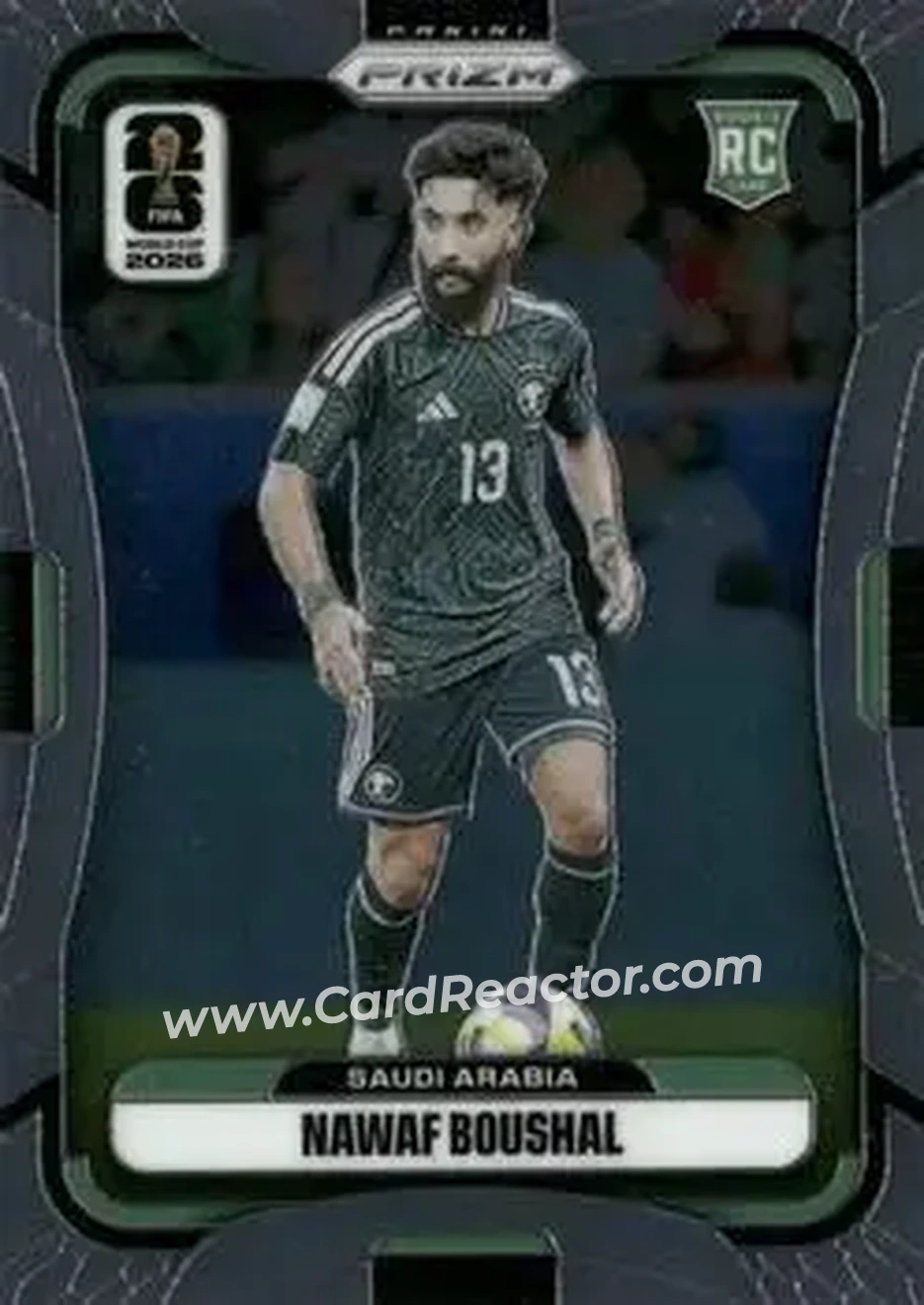 2026 Panini Prizm FIFA World Cup #387 - Nawaf Boushal - Saudi Arabia - Front