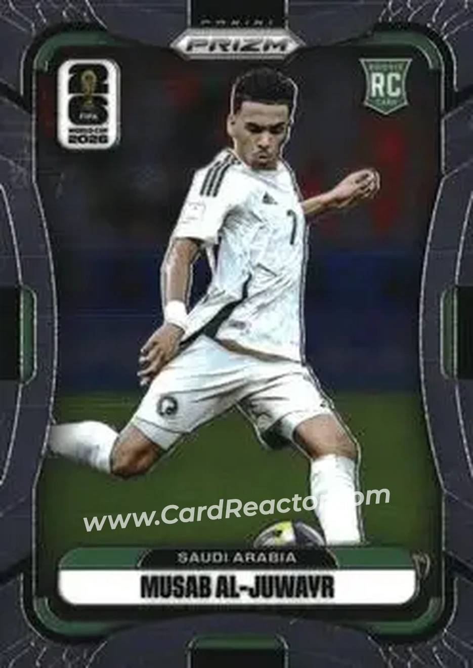 2026 Panini Prizm FIFA World Cup #388 - Musab Al-Juwayr - Saudi Arabia - Front