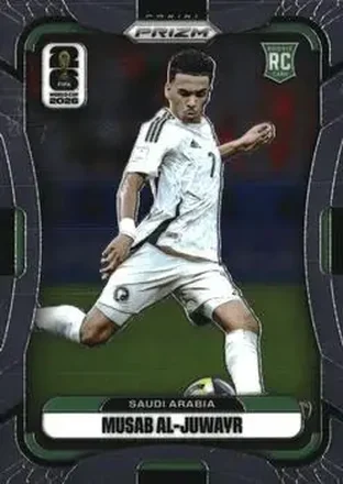 2026 Panini Prizm FIFA World Cup #388 - Musab Al-Juwayr - Saudi Arabia