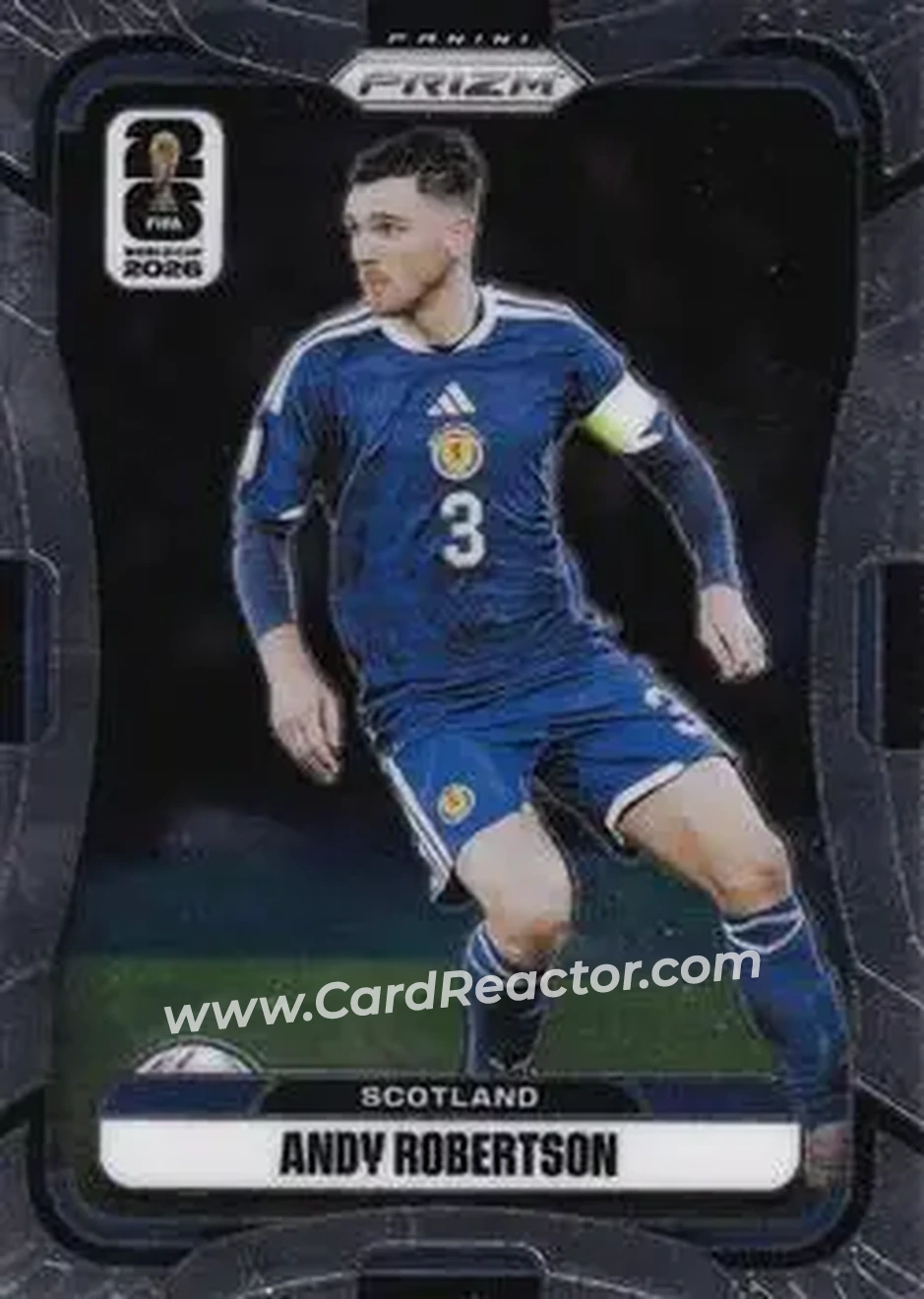 2026 Panini Prizm FIFA World Cup #389 - Andy Robertson - Scotland - Front
