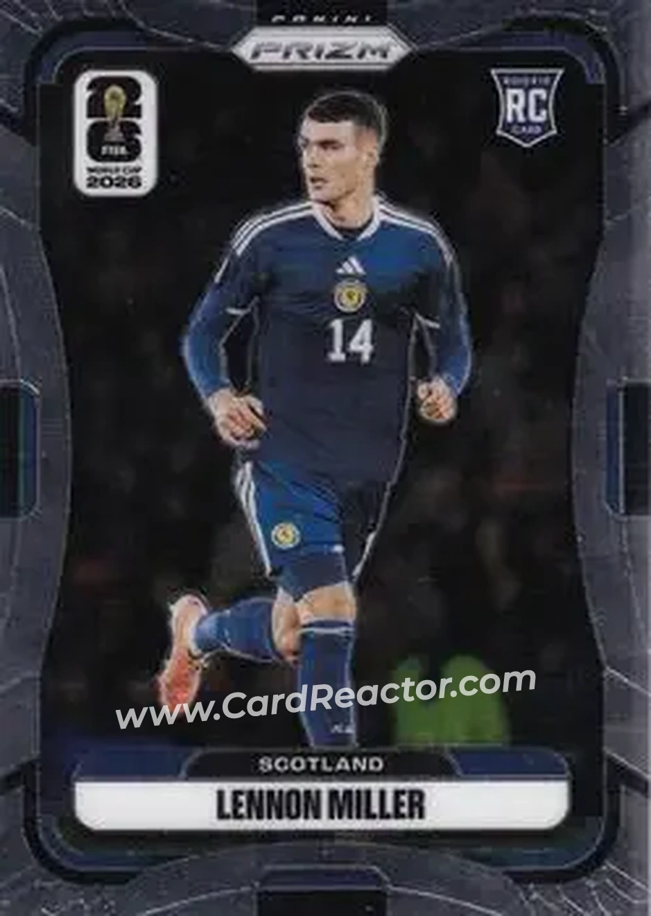 2026 Panini Prizm FIFA World Cup #392 - Lennon Miller - Scotland - Front