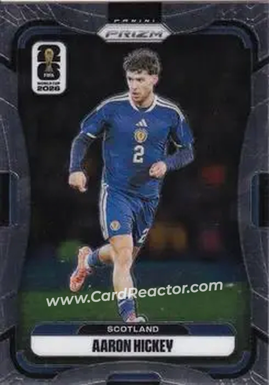 2026 Panini Prizm FIFA World Cup #397 - Aaron Hickey - Scotland - Front