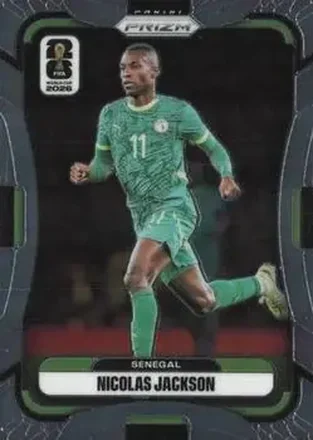 2026 Panini Prizm FIFA World Cup #402 - Nicolas Jackson - Senegal