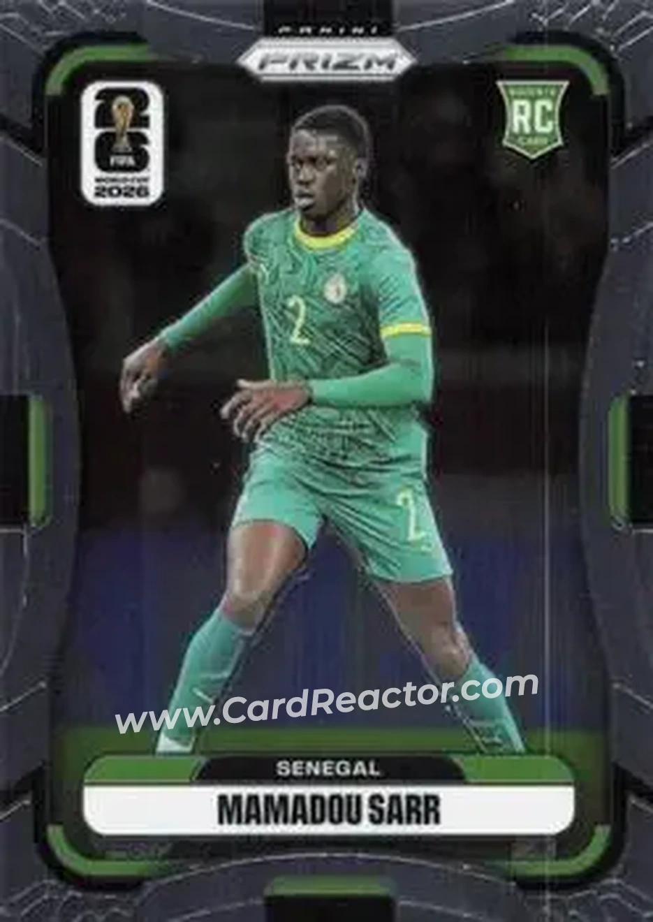 2026 Panini Prizm FIFA World Cup #404 - Mamadou Sarr - Senegal - Front