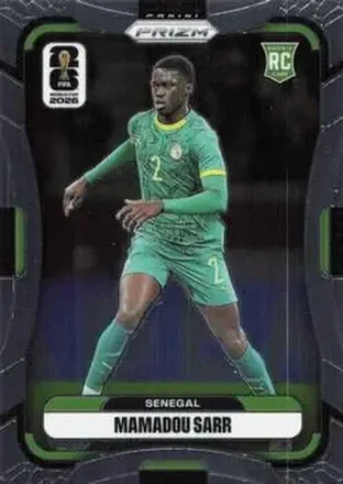 2026 Panini Prizm FIFA World Cup #404 - Mamadou Sarr - Senegal