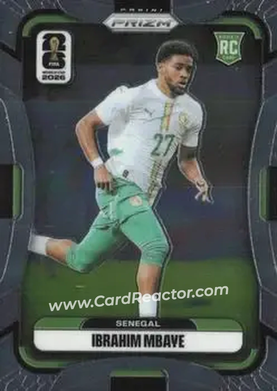 2026 Panini Prizm FIFA World Cup #405 - Ibrahim Mbaye - Senegal - Front
