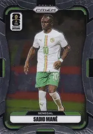 2026 Panini Prizm FIFA World Cup #406 - Sadio Mane - Senegal