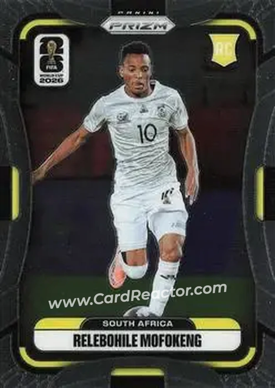 2026 Panini Prizm FIFA World Cup #410 - Relebohile Mofokeng - South Africa - Front