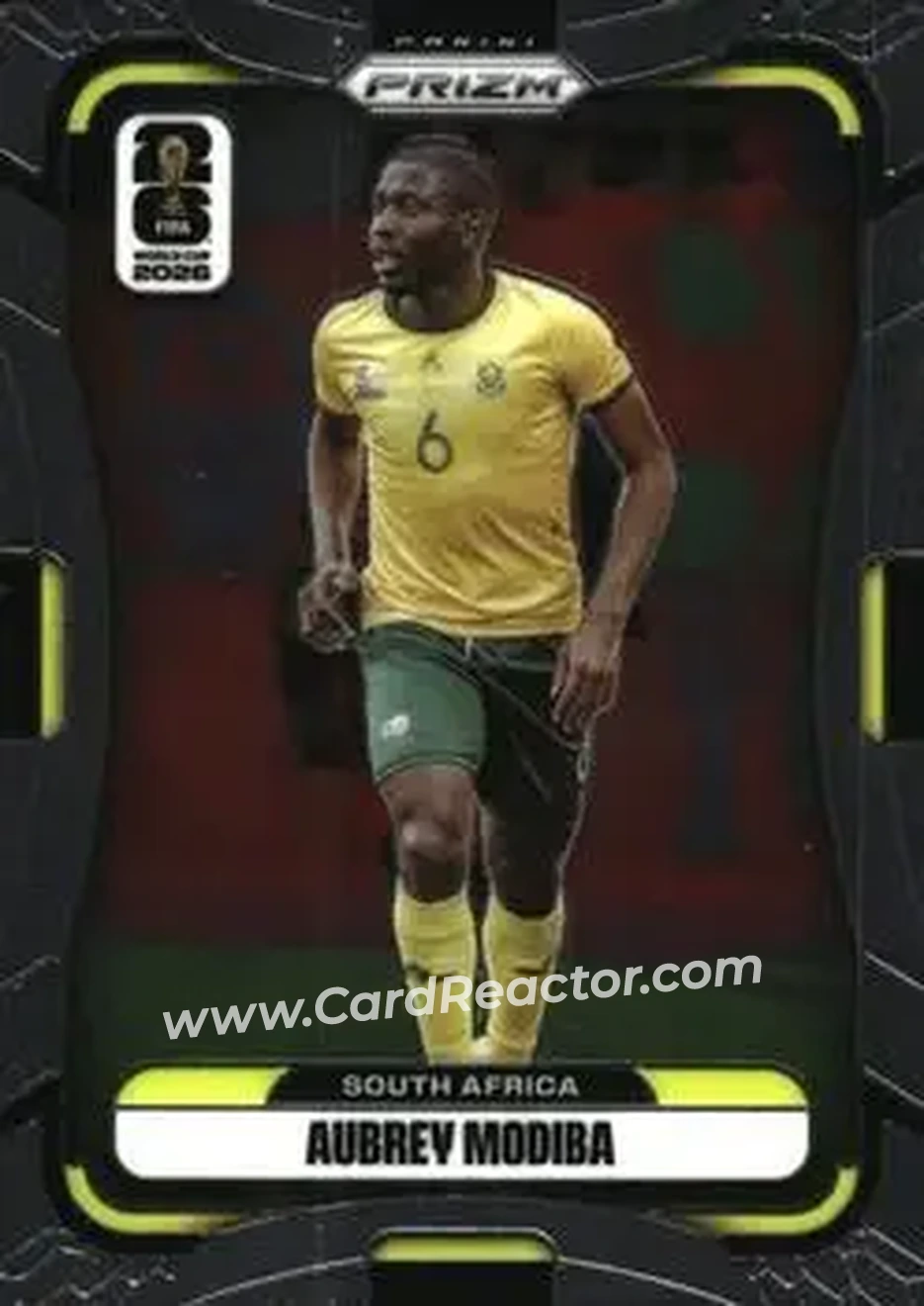 2026 Panini Prizm FIFA World Cup #411 - Aubrey Modiba - South Africa - Front