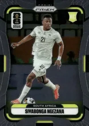 2026 Panini Prizm FIFA World Cup #412 - Siyabonga Ngezana - South Africa