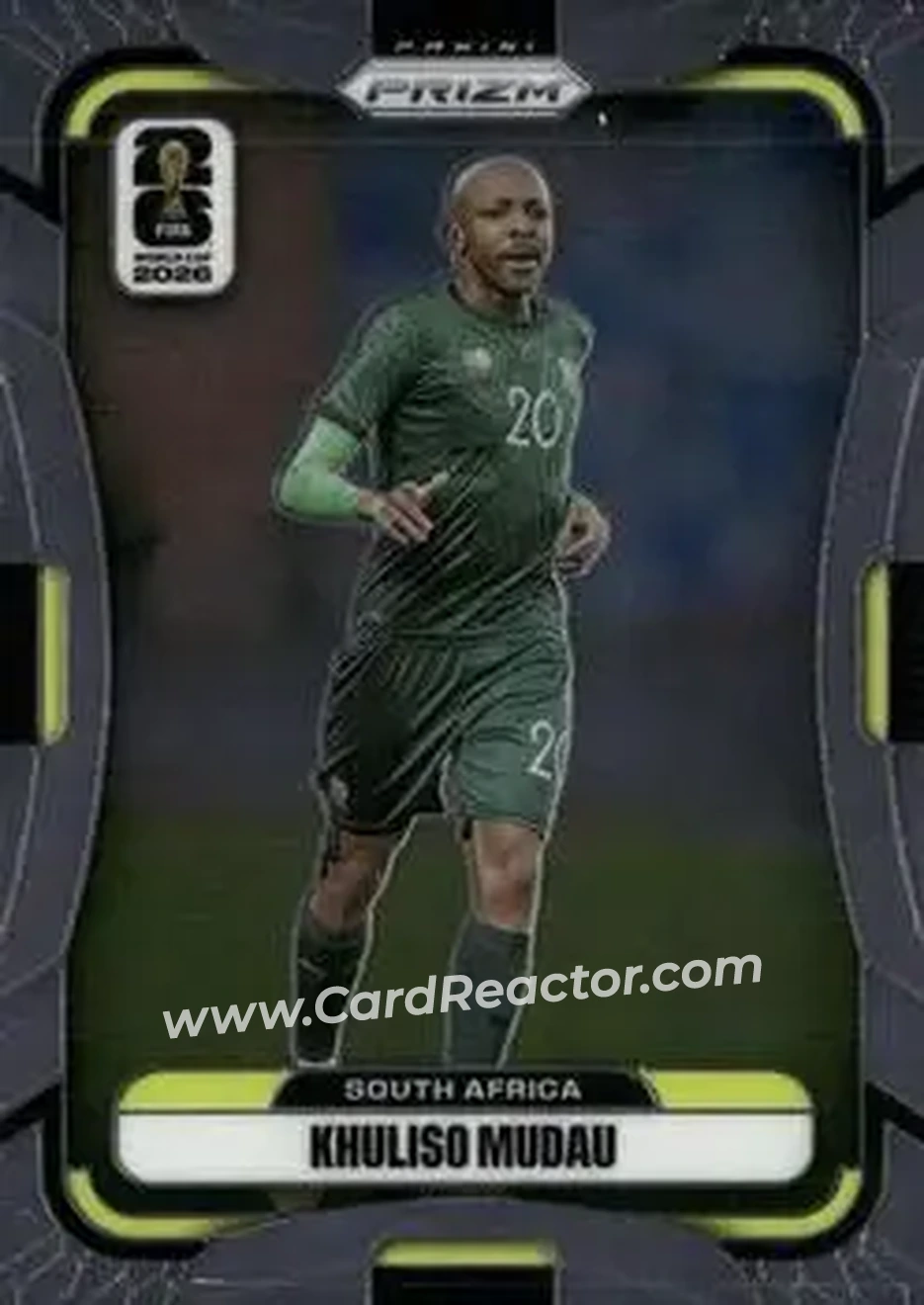 2026 Panini Prizm FIFA World Cup #413 - Khuliso Mudau - South Africa - Front