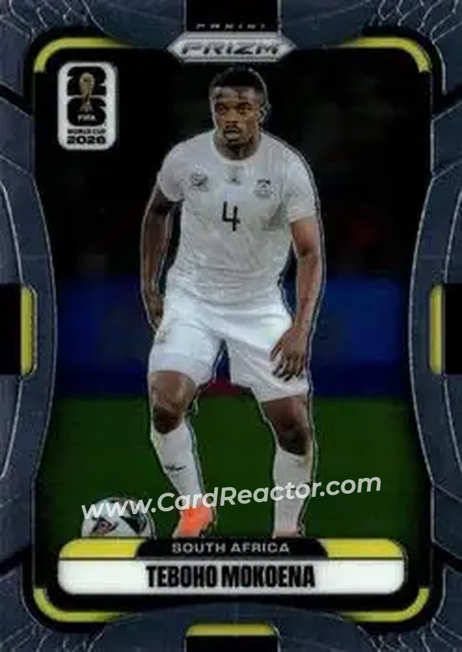 2026 Panini Prizm FIFA World Cup #414 - Teboho Mokoena - South Africa - Front